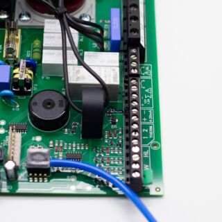 Naprawa uszkodznej ścieżki na płycie PCB - po naprawie